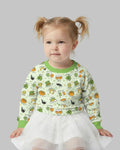 Kawaii St. Patrick's Day Bambus-Rundhalsshirt