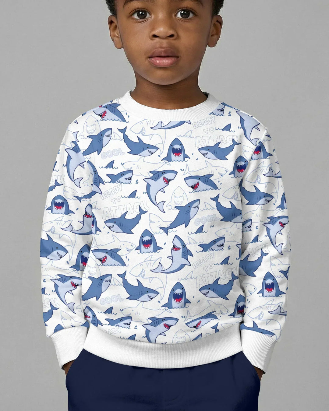 Sweatshirt mit Rundhalsausschnitt aus Bambusfaser