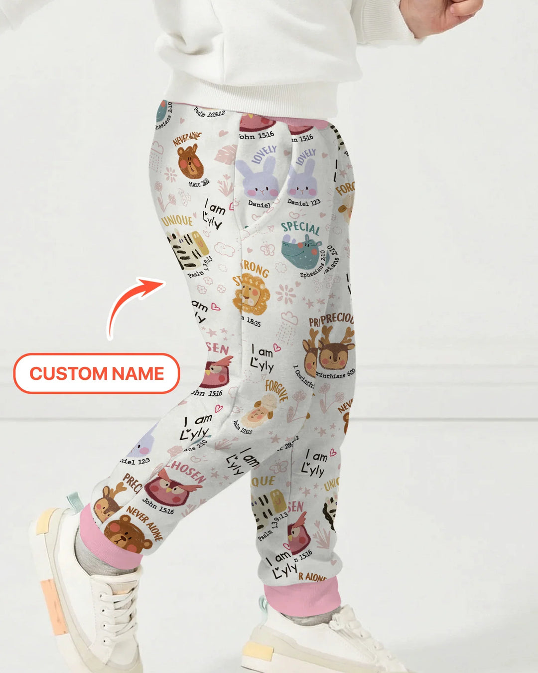 God’s Little Zoo Personalisierte Bambus-Jogginghose