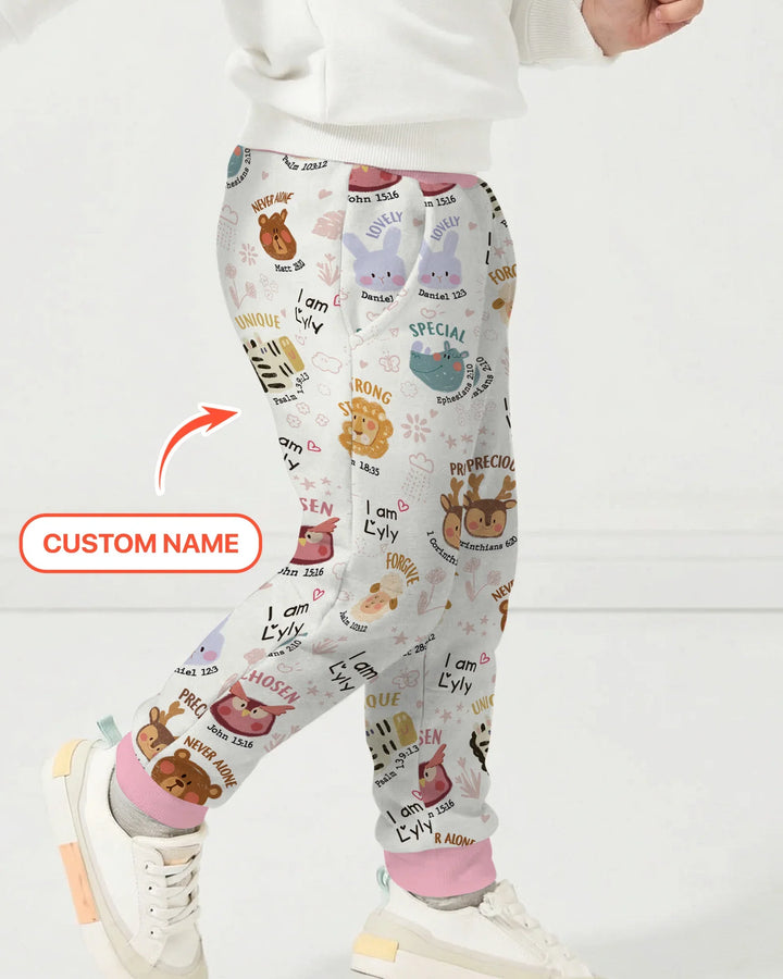 God’s Little Zoo Personalisierte Bambus-Jogginghose