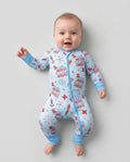 Gerippte Babykleidung mit individuellem Foto - Weich &amp; Skizzenhaft