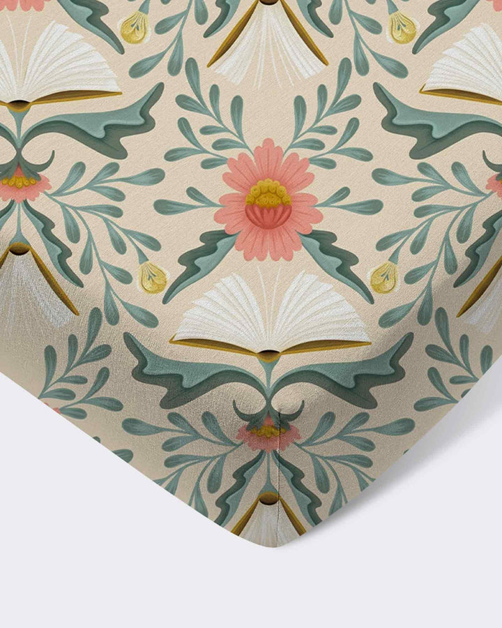 Blooming Stories Bamboo Fitted Crib Sheet