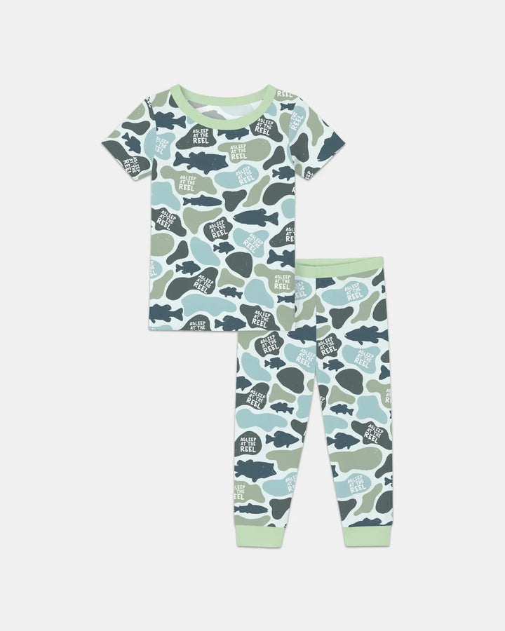 Zweiteiliges, kurzärmliges Pyjama-Set mit Marienkäfern