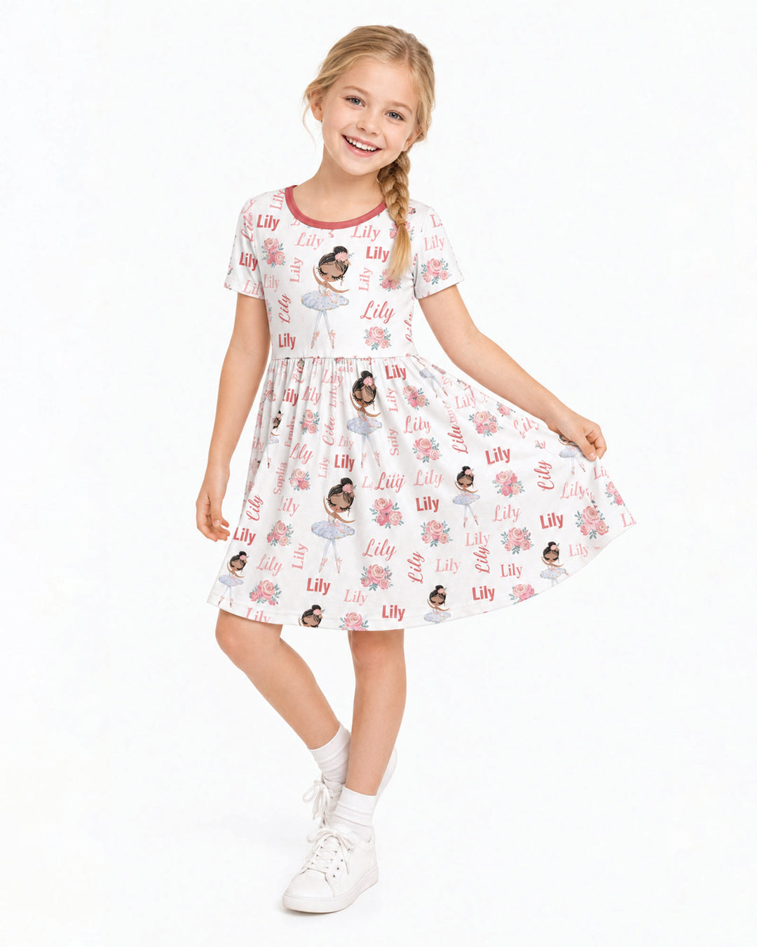 Cute Avatar Bamboo Twirl Dress