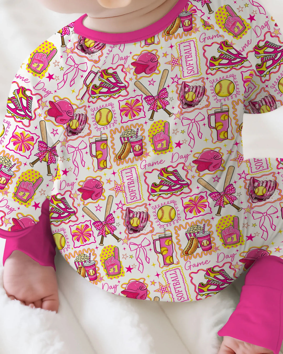 Gerippte Babykleidung mit individuellem Foto - Weich &amp; Skizzenhaft