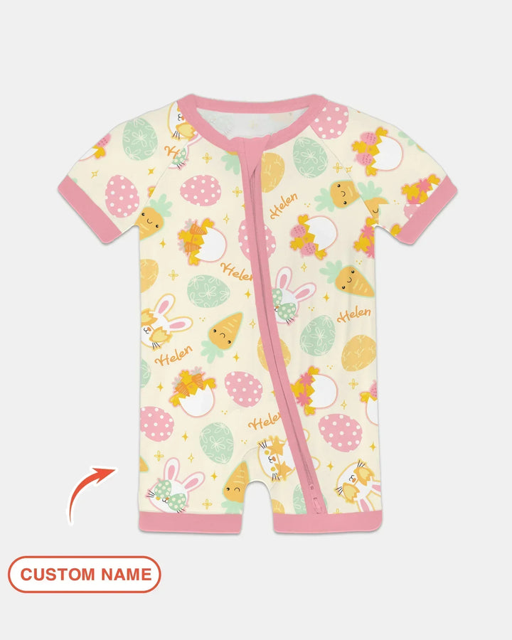 Retro Easter Bamboo Shorty Zippy