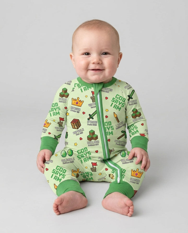 Gerippte Babykleidung mit individuellem Foto - Weich &amp; Skizzenhaft