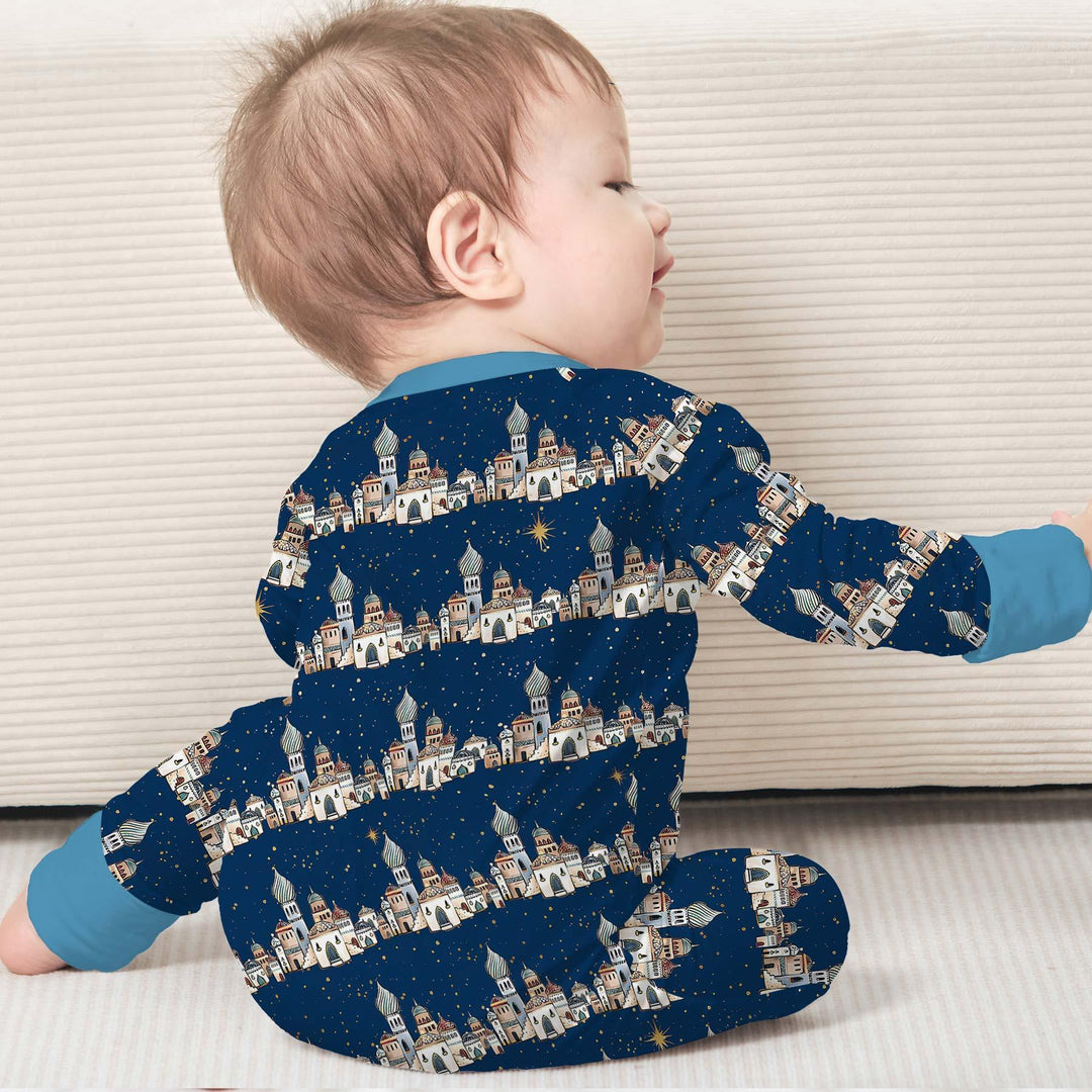 Gerippte Babykleidung mit individuellem Foto - Weich &amp; Skizzenhaft