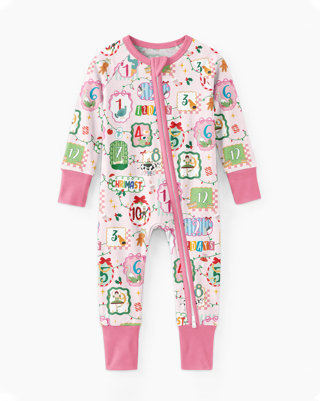 12 Christmas Prayers Bamboo Convertible Zippy