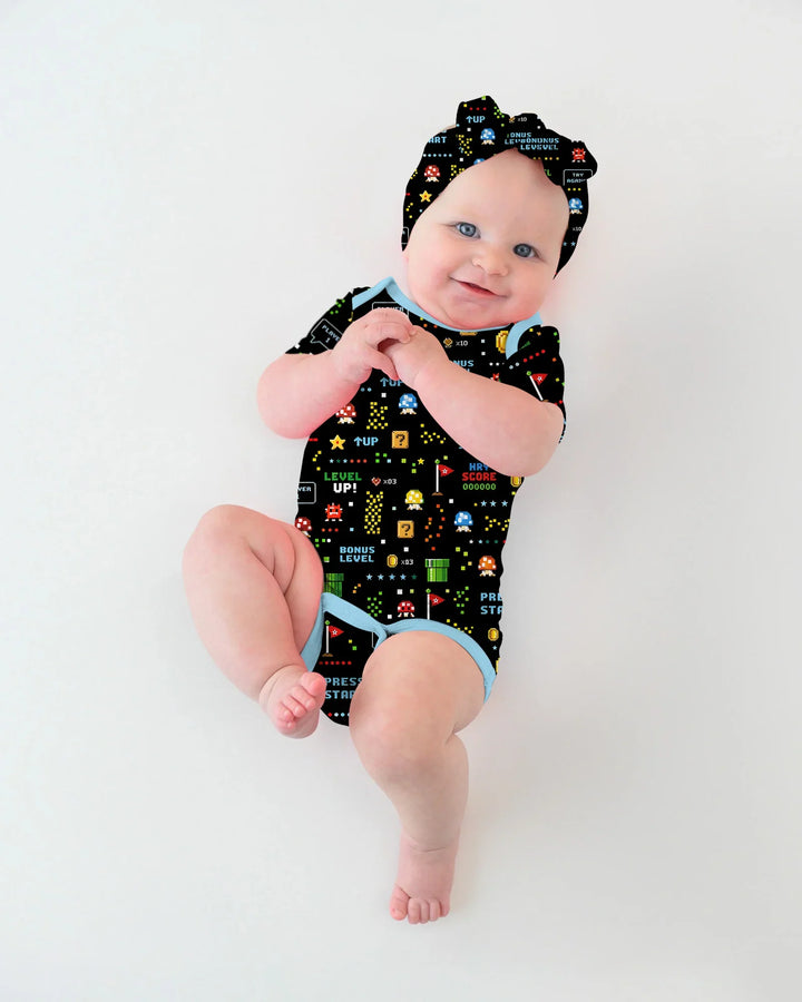 Gerippte Babykleidung mit individuellem Foto - Weich &amp; Skizzenhaft