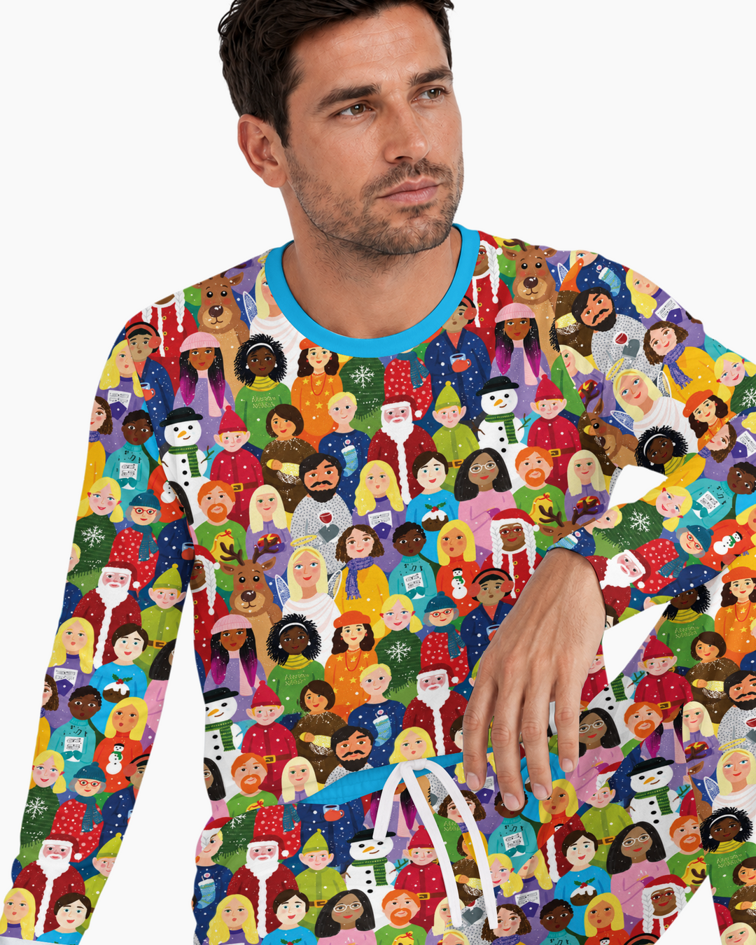 Together for Christmas Bamboo Men's Pajama Set
