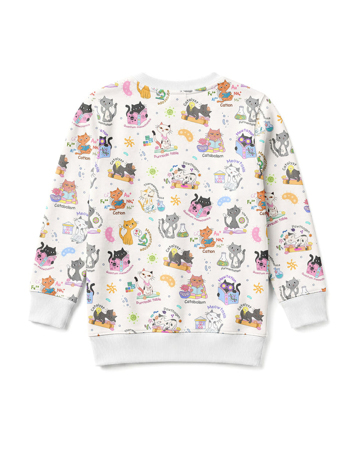 Sweatshirt mit Rundhalsausschnitt aus Bambusfaser
