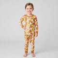 Puppy Pile Bamboo Two Piece Long Sleeve Pajama Set