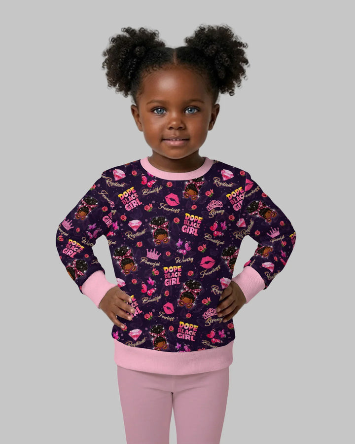 Dope Black Queen Rundhals-Sweatshirt