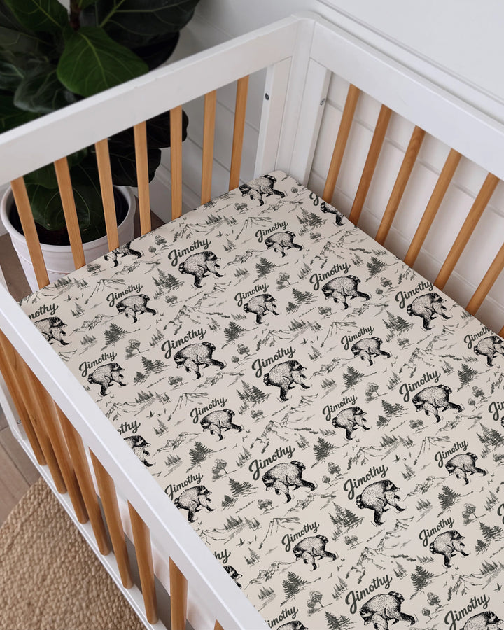 Vorlage: Maßgeschneidertes Spannbettlaken für Babybett (Bambus)