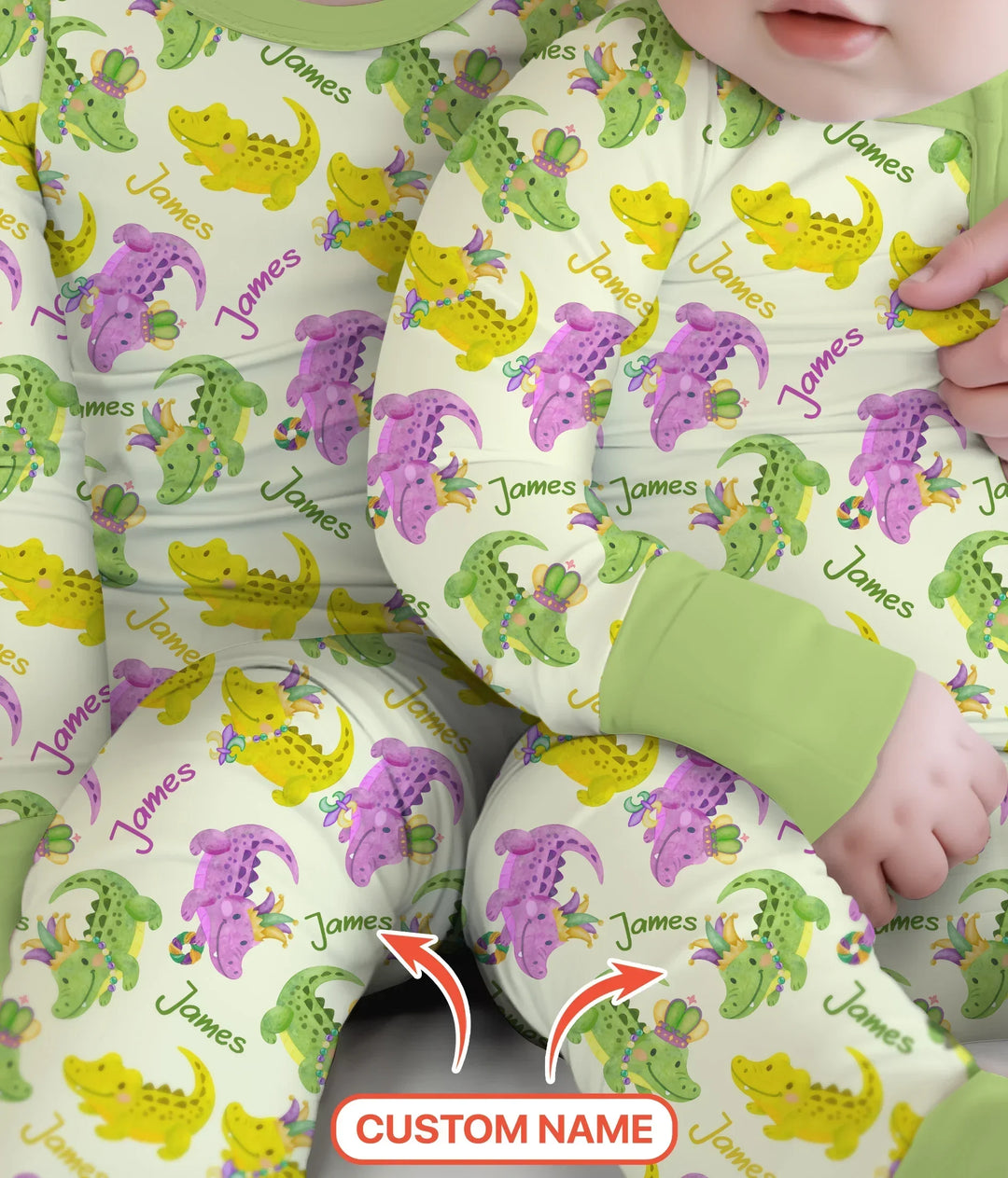 Gerippte Babykleidung mit individuellem Foto - Weich &amp; Skizzenhaft