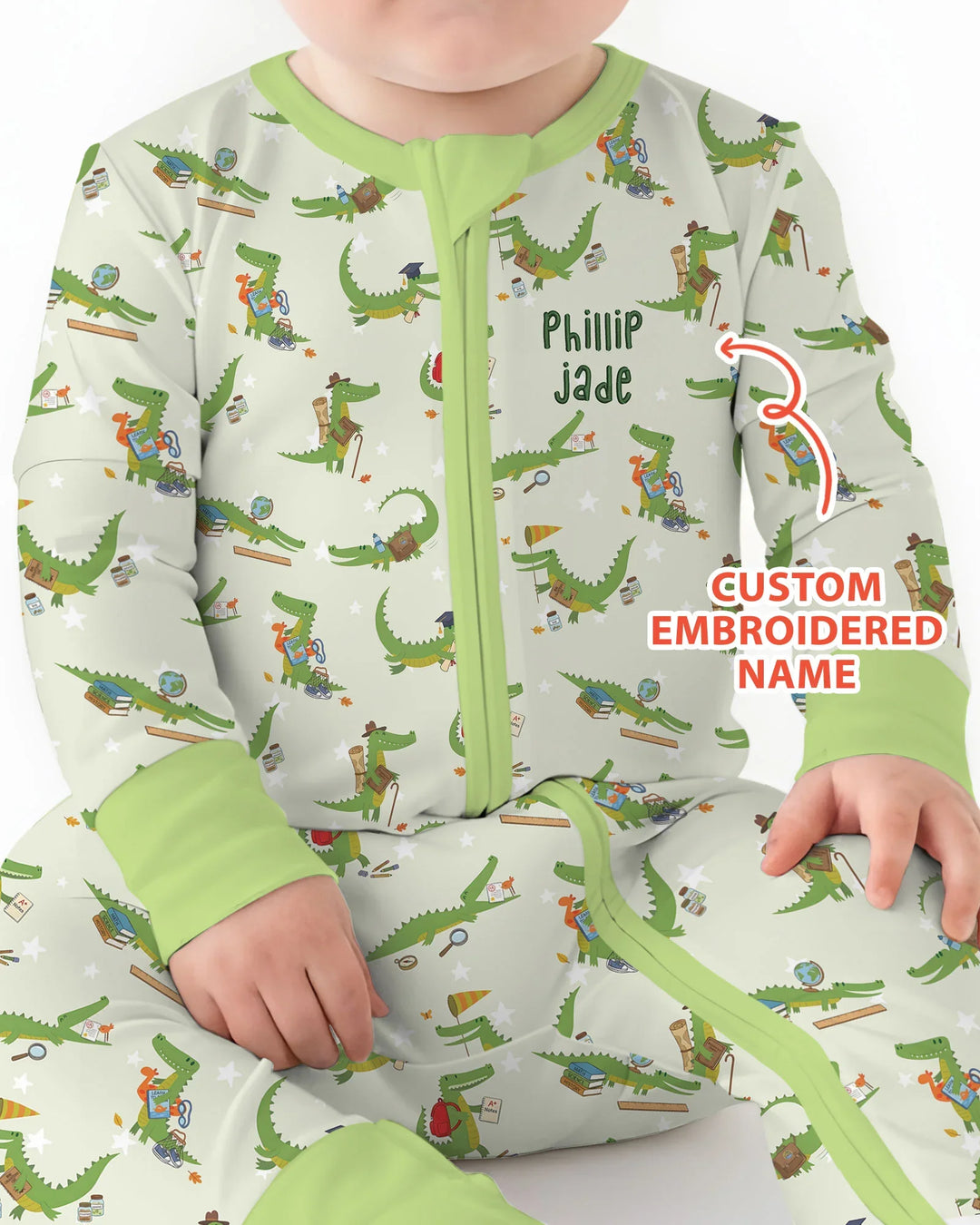 Gerippte Babykleidung mit individuellem Foto - Weich &amp; Skizzenhaft