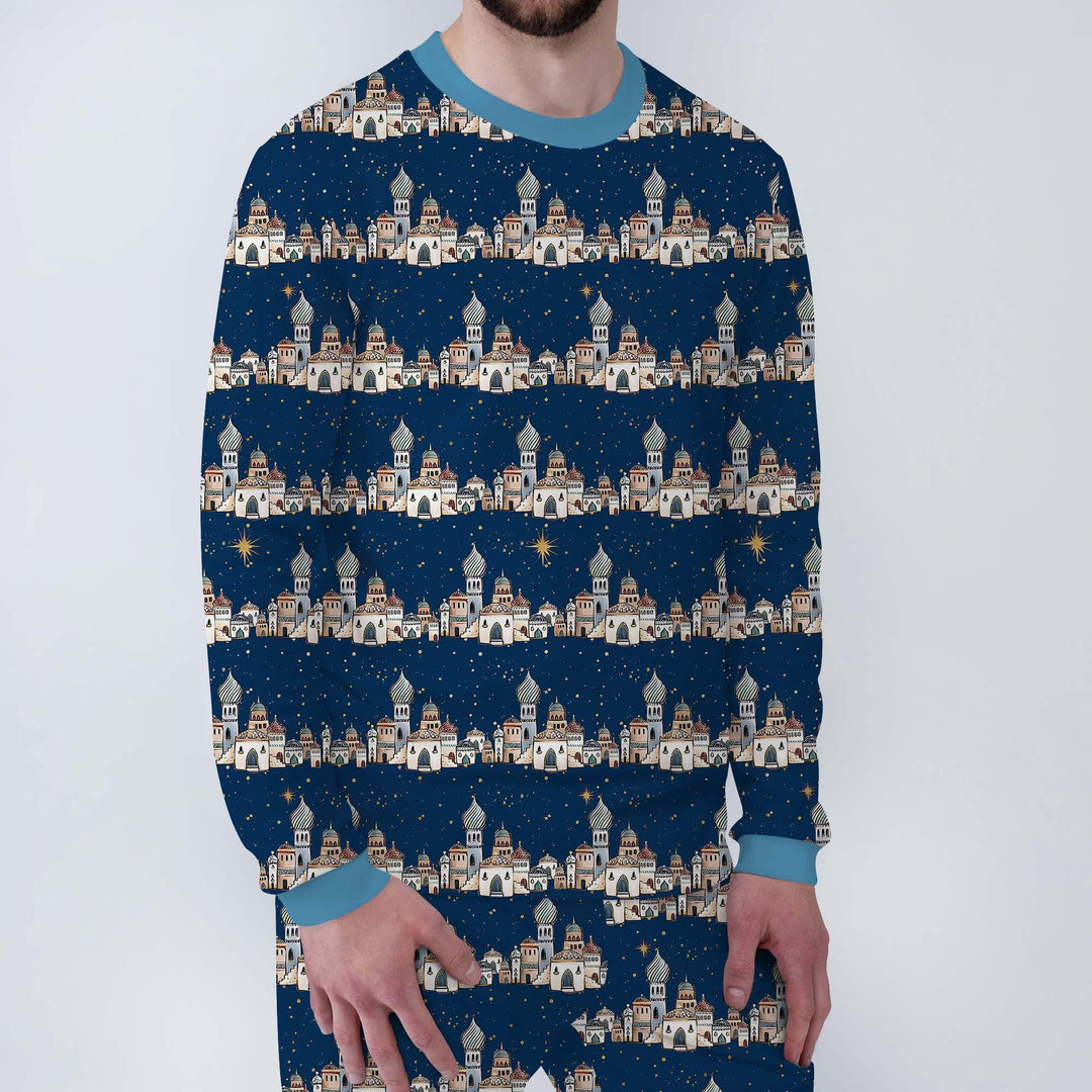 Vorlage Herren-Pyjama-Set