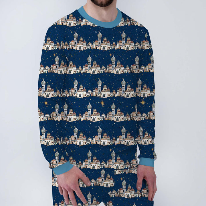 Vorlage Herren-Pyjama-Set