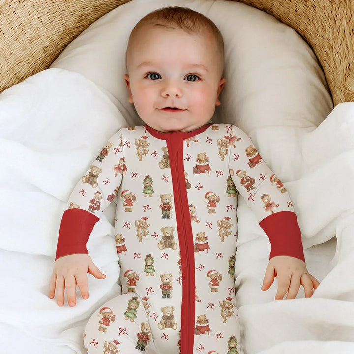 Gerippte Babykleidung mit individuellem Foto - Weich &amp; Skizzenhaft