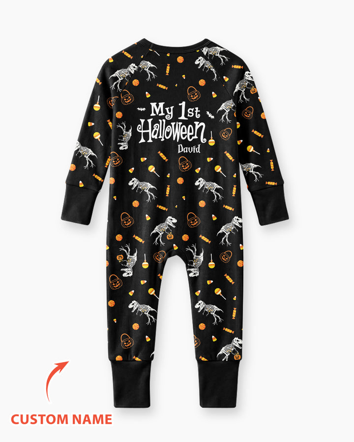 My First Halloween Dinosaur  Bamboo Convertible Zippy