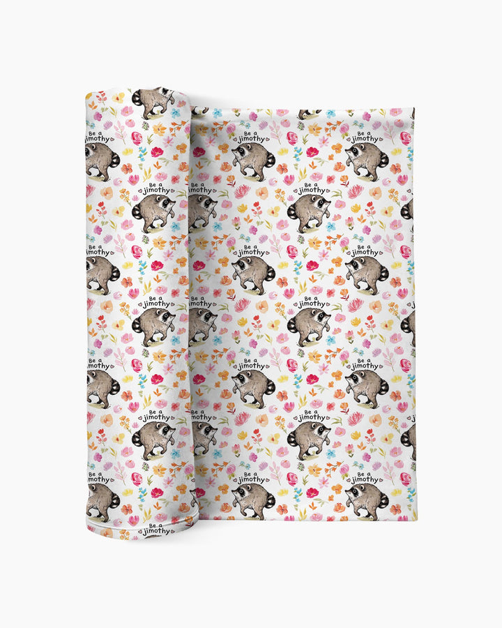 Be A Jimothy Family Matching swaddle blanket