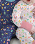 Gerippte Babykleidung mit individuellem Foto - Weich &amp; Skizzenhaft