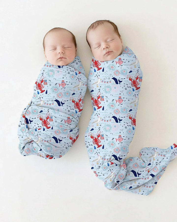 250 Summers Strong Matching Family swaddle blanket