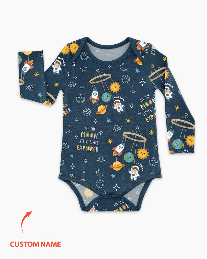 Little Astronaut Big Dream Bamboo Bodysuit