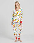 Vorlage Bambus Damen Pyjama Set