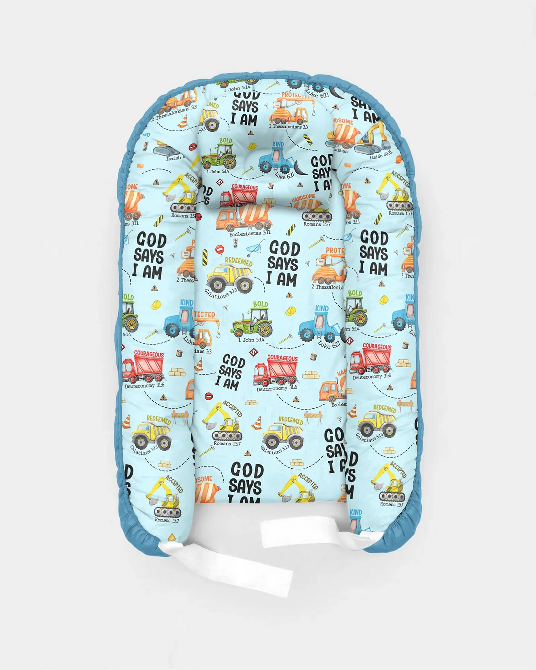 God Says I Am Boy Bambus-Babynestchen