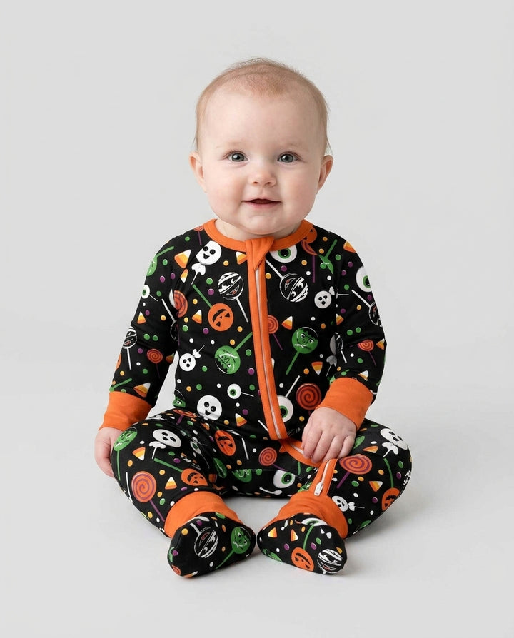 Halloween Lolipop I'm Just Here For The Candy Bamboo Convertible Zippy