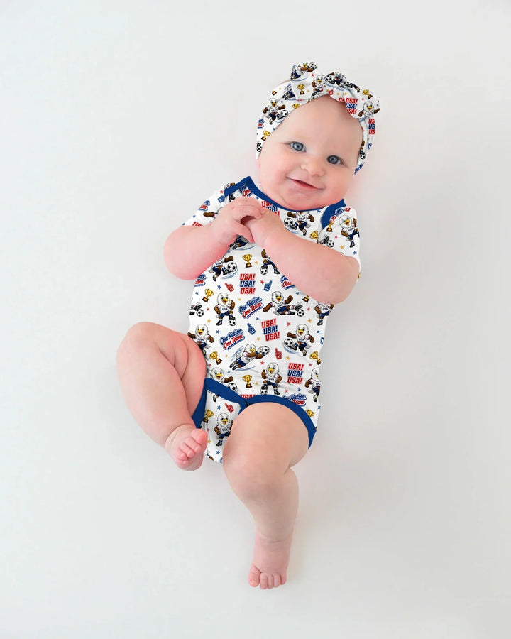Gerippte Babykleidung mit individuellem Foto - Weich &amp; Skizzenhaft