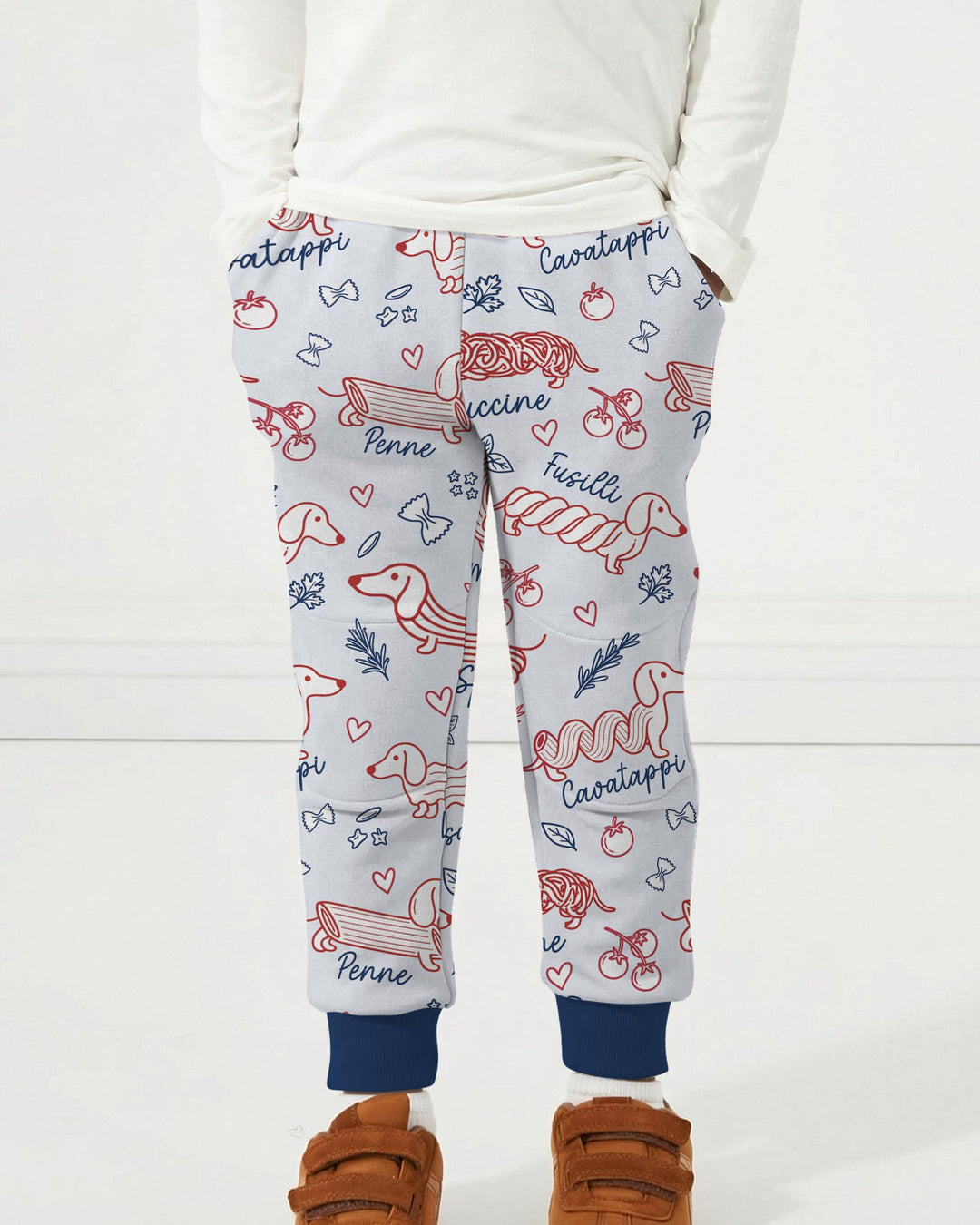 Funny Dachshund Pasta Pups Bamboo Jogger