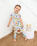 Tornado Family Matching Bamboo Two Piece Short Sleeve Pajama Set