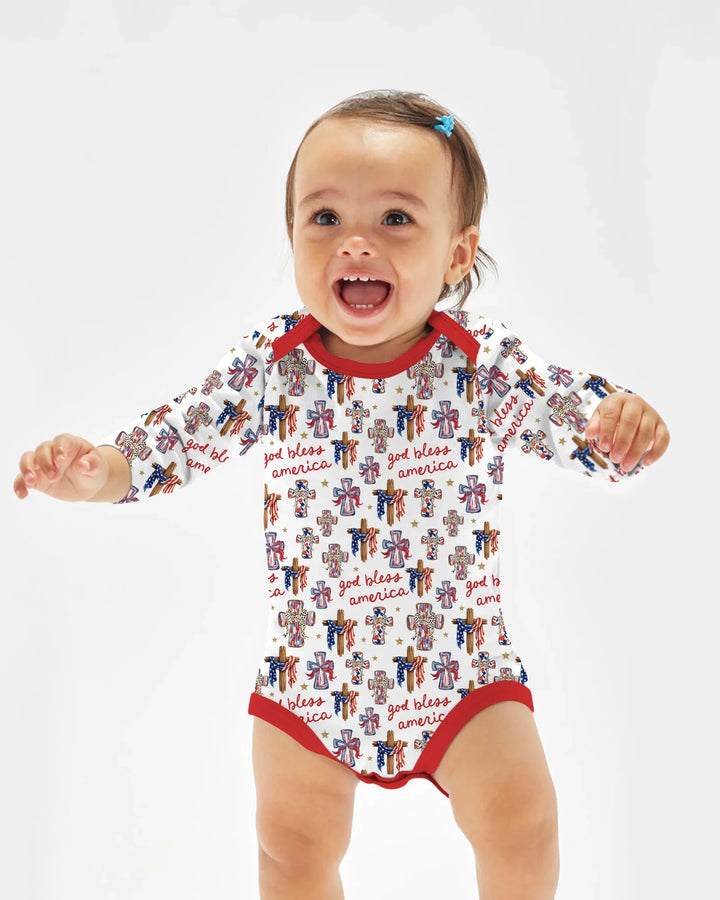 Gerippte Babykleidung mit individuellem Foto - Weich &amp; Skizzenhaft
