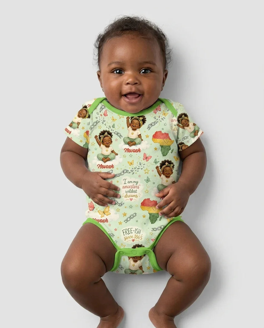 Gerippte Babykleidung mit individuellem Foto - Weich &amp; Skizzenhaft