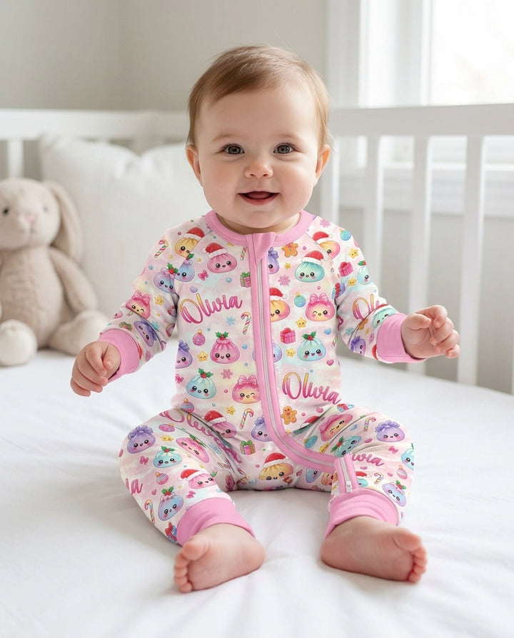 Christmas Dumpling Bamboo Convertible Zippy