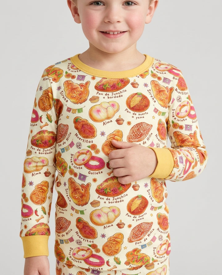 Pan Dulce Dreams Bamboo Two Piece Long Sleeve Pajama Set