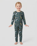 Celestial Moths Bamboo Two Piece Long Sleeve Pajama Set