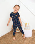 Zweiteiliges, kurzärmliges Pyjama-Set mit Marienkäfern