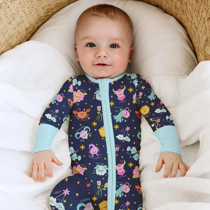 Gerippte Babykleidung mit individuellem Foto - Weich &amp; Skizzenhaft