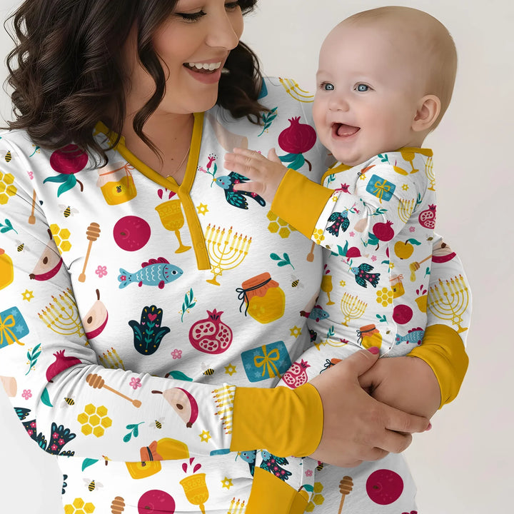 Gerippte Babykleidung mit individuellem Foto - Weich &amp; Skizzenhaft