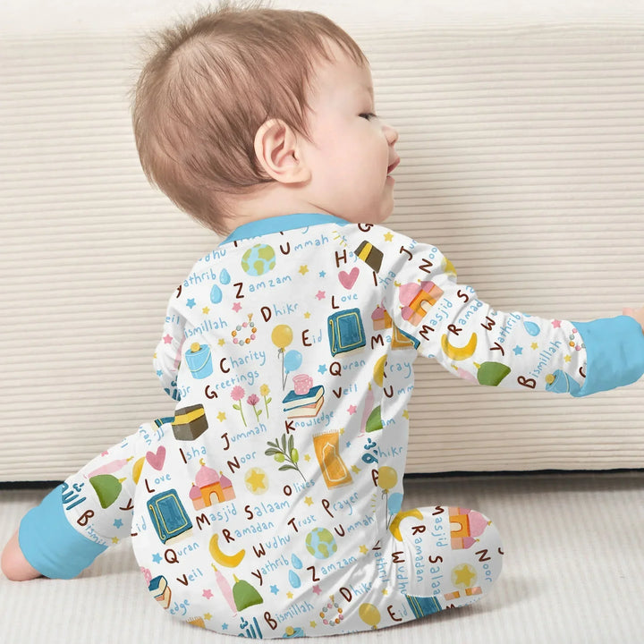 Islamic Alphabet Bamboo Convertible Zippy