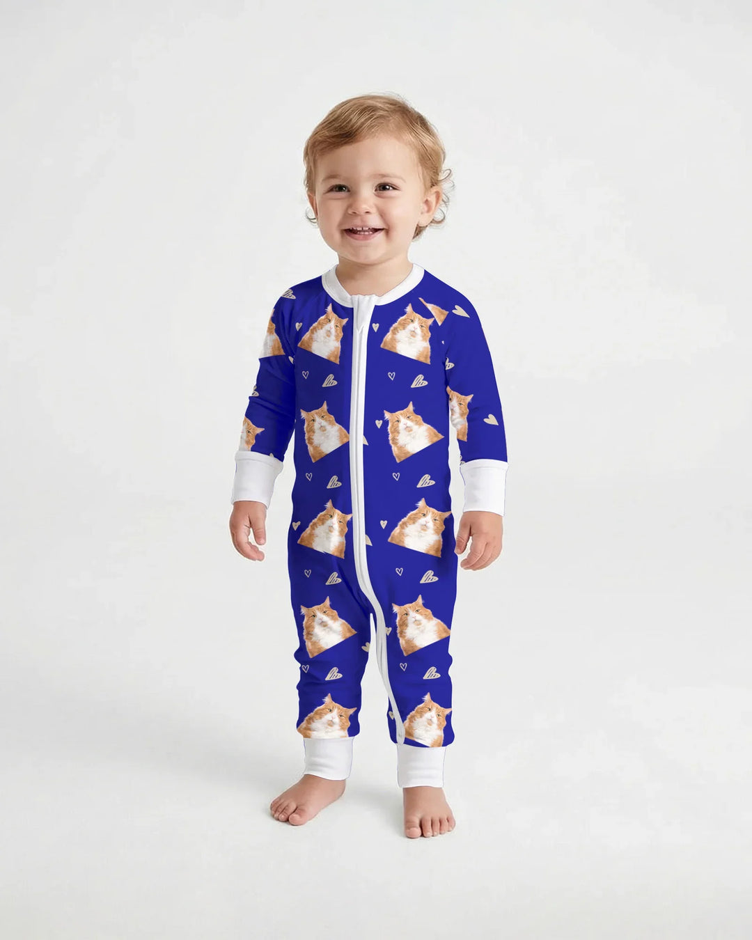 Benutzerdefiniertes Gesicht All Over Print Baby Convertible Zippy
