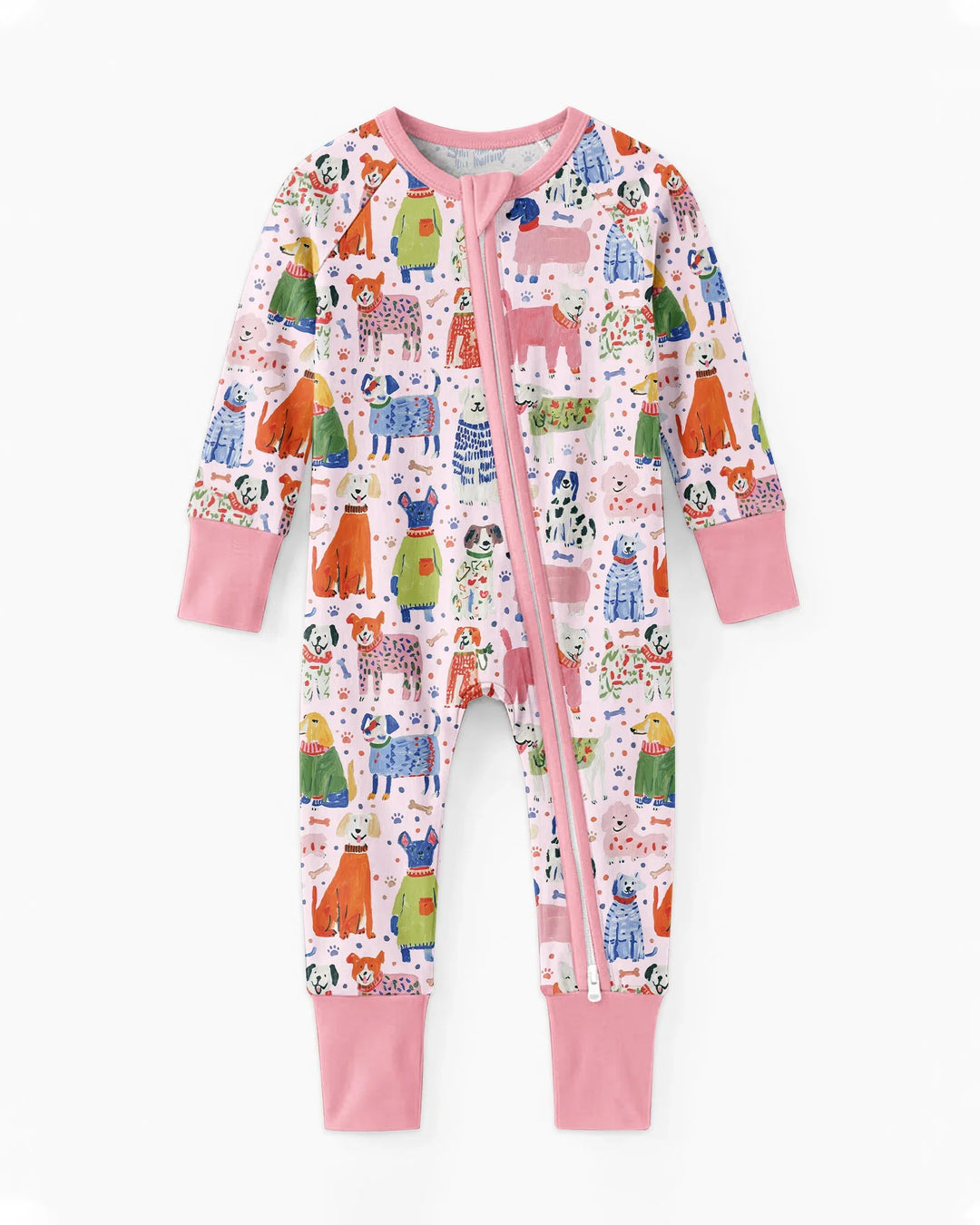 Whimsical Puppy Bamboo Convertible Zippy