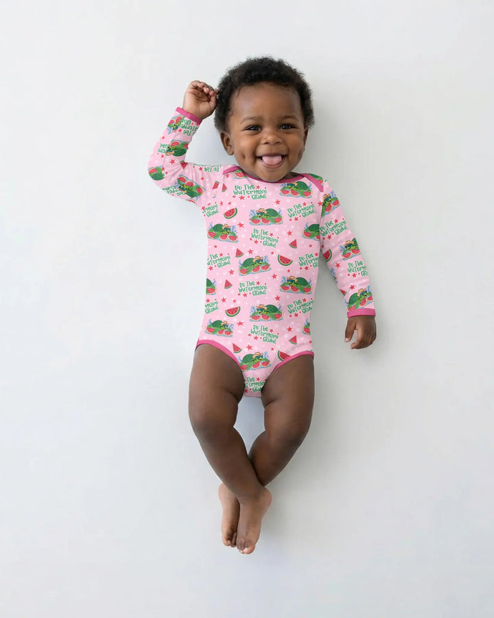 Gerippte Babykleidung mit individuellem Foto - Weich &amp; Skizzenhaft