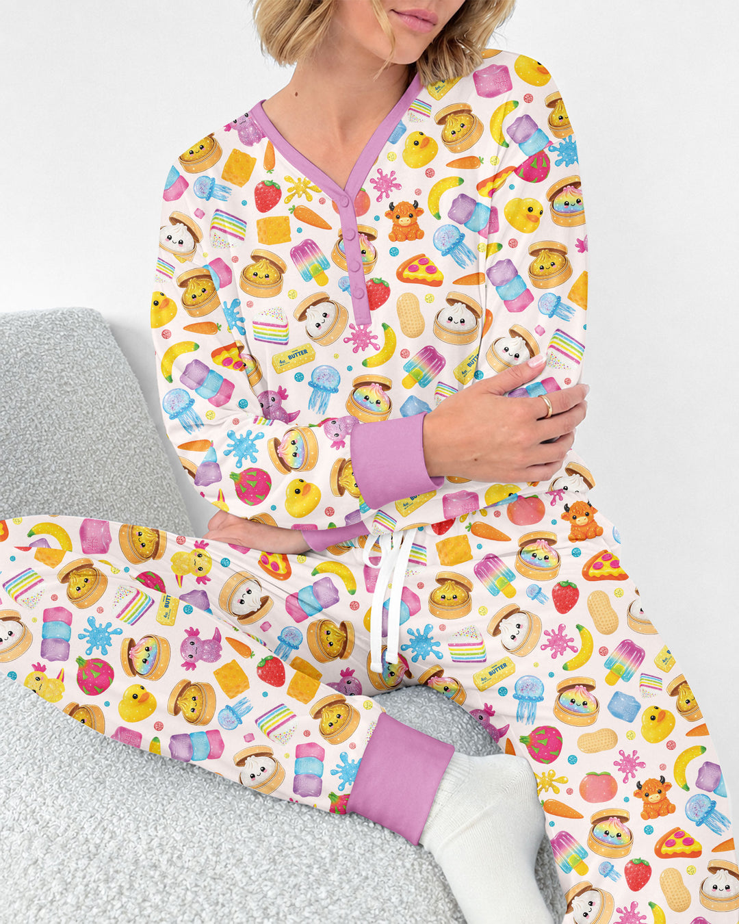 In My Squishies Era Bamboo Women Pajama Set