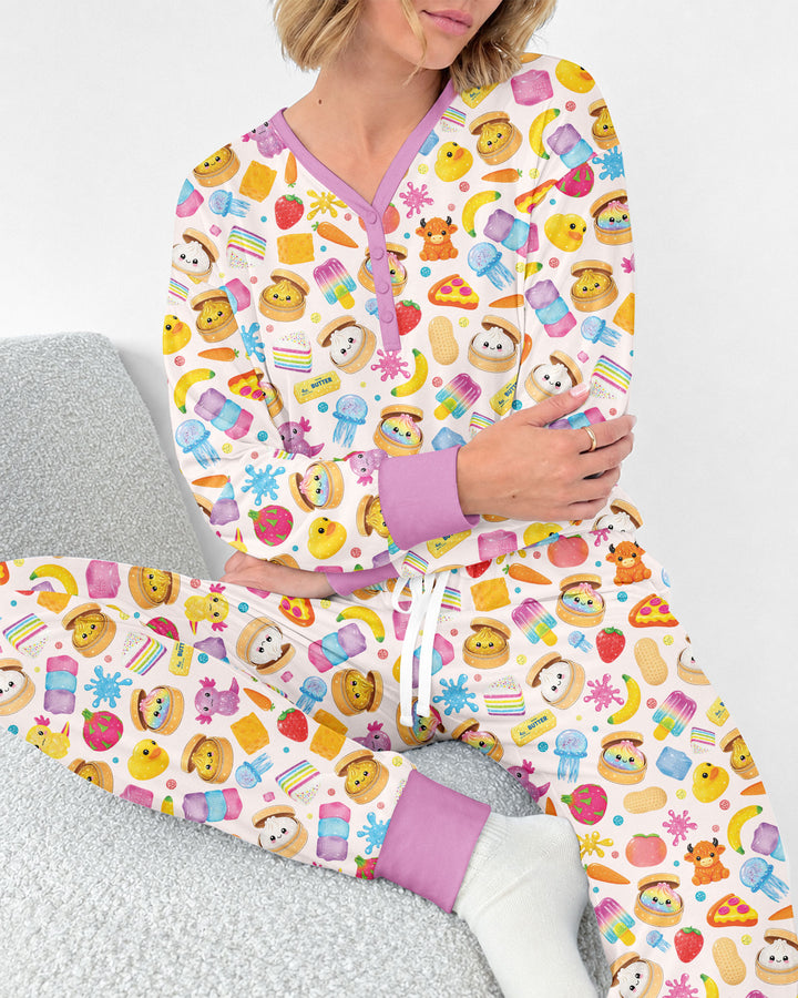 In My Squishies Era Bamboo Women Pajama Set