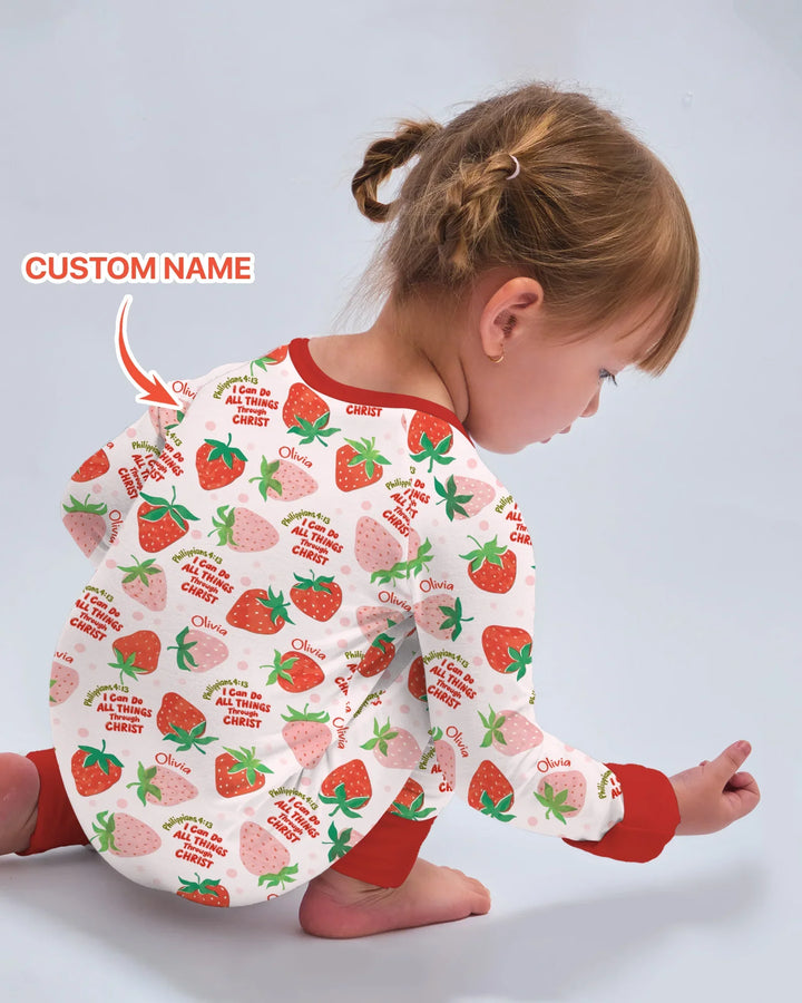 I Can Do All Things Through Christ Bamboo Convertible Zippy
